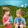 thumbnail image 6 of Bentgo 2-Pack Kids Stainless Steel 14 oz Water Bottle Set, Assorted Designs, 6 of 6