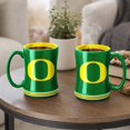 thumbnail image 5 of Logo Brands Oregon Ducks 14oz Relief Mug Set, 5 of 5