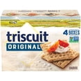 thumbnail image 1 of Triscuit Original Whole Grain Wheat Crackers, 8.5 oz., 4 pk., 1 of 9