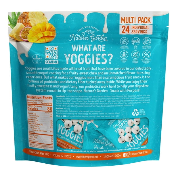 Nature Garden Probiotic Tropical Yoggies 24-Pack photo 2