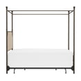 thumbnail image 8 of HH2 Home McArthur Metal and Upholstered Canopy Bed, 8 of 12