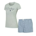 thumbnail image 1 of Dallas Cowboys Women's 2-Piece Pajama Short Set, 1 of 5