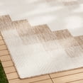 thumbnail image 4 of Nicole Miller Ombre Chevron Indoor/Outdoor Area Rug, 4 of 11
