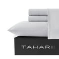 thumbnail image 8 of Tahari Home 4-Piece Solid Brushed Microfiber Sheet Set, Twin/TwinXL, 8 of 9