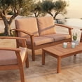 thumbnail image 2 of Amazonia Valencia Eucalyptus Deep Seating Set, 4pc, 2 of 9