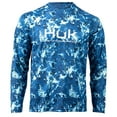 thumbnail image 1 of Huk Pursuit Crew Long Sleeve Shirt, Assorted Styles, 1 of 3