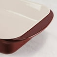 thumbnail image 6 of Tramontina 13.6" x 9.6" Ceramic Covered Bakeware with Stainless Steel Knob (Choose Color), 6 of 7