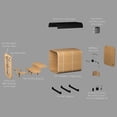 thumbnail image 14 of Backyard Discovery 4-6 Person Cedar Outdoor Cube Sauna with Electric Heater & Porch, 14 of 14