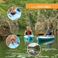 thumbnail image 5 of Lifetime Cruze 100 Sit-In Kayak Sky Fusion, 2-Pack, 5 of 16