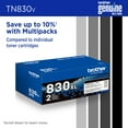 thumbnail image 7 of Brother TN830V High-Yield Toner, 3,300 Page-Yield, Black, 7 of 8