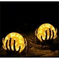 thumbnail image 6 of Deck Impressions Multi-Size Solar/USB LED Crackle Glass Globe Lights, 3-Pack, 6 of 6