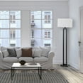 thumbnail image 7 of Globe Electric D'Alessio Floor Lamp in Matte Black with Linen Shade and LED Bulb, 7 of 9