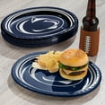thumbnail image 5 of NCAA Oval Paper Plates, 10" x 12", 50 ct., Choose Team, 5 of 7
