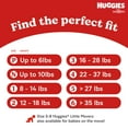 thumbnail image 3 of Huggies Little Snugglers Baby Diapers, Sizes Newborn-2, 3 of 12