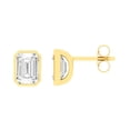thumbnail image 3 of Lab Created Diamond Earrings in 14K Gold, 3 of 7