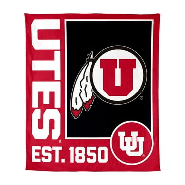 Logo Brands Utah Utes 60"x70" Super Plush Blanket