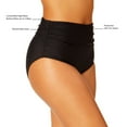 thumbnail image 3 of Anne Cole Ladies Convertible High Waist Swim Bottom, 3 of 7