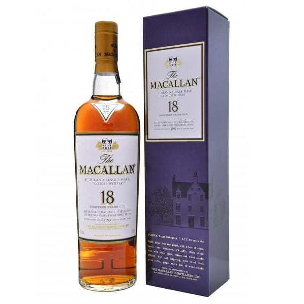 The Macallan 18 Year Old Scotch Whisky (750 ml) - Samsclub.com