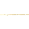 thumbnail image 7 of 1.00 CT. T.W. Round Cut Diamond Semi Tennis Necklace in 14K Gold, 7 of 7