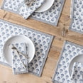 thumbnail image 7 of Over&Back 100% Cotton Hand-Blocked Placemats, Set of 4, 7 of 9