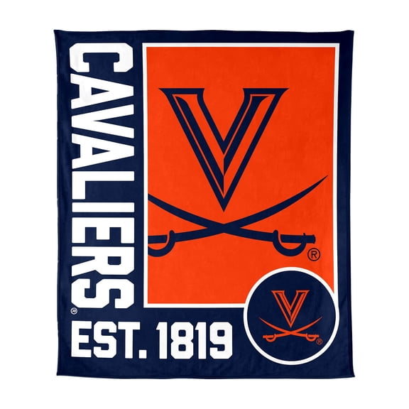 Logo Brands Virginia Cavaliers 60"x70" Super Plush Blanket