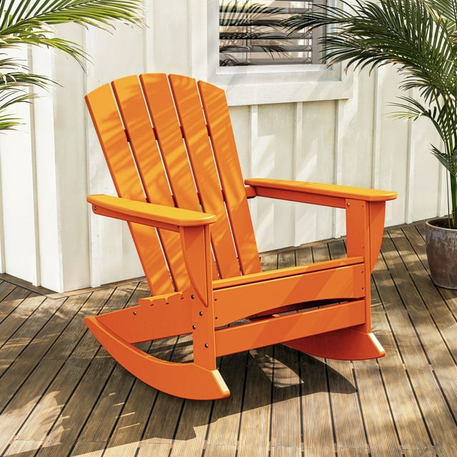 POLYWOOD Gulf Shores Adirondack Rocking Chair