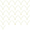 thumbnail image 5 of Initial Paperclip Chain Pendant Necklace in 14K Gold, 5 of 5