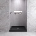 thumbnail image 2 of Streamline 36 in. x 36 in. Alcove Acrylic Shower Base With Center Drain, Drain Included Assorted Colors, 2 of 17