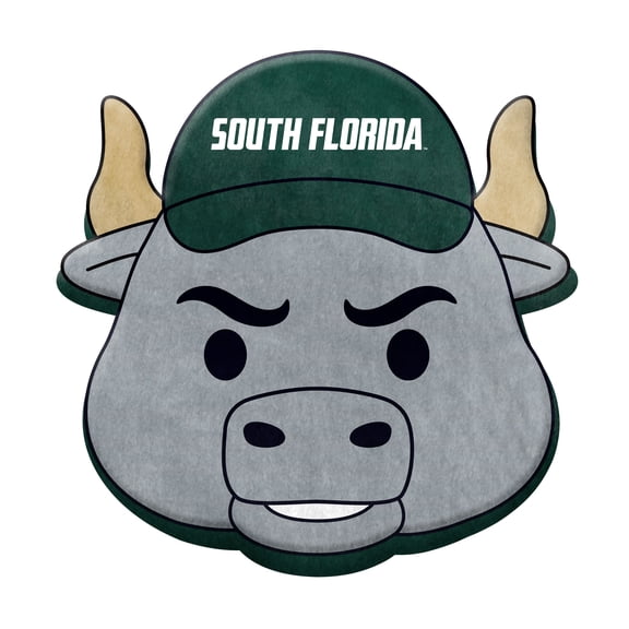 Logo Brands South Florida Bulls Puff Pillow