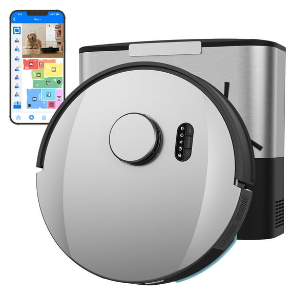 bObsweep UltraVision Self-Emptying Robot Vacuum and Mop with 180-Day Dock