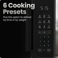 thumbnail image 3 of Chefman 0.9 cu. ft. 900W Countertop Microwave Oven with 6 Preset Functions, 3 of 7