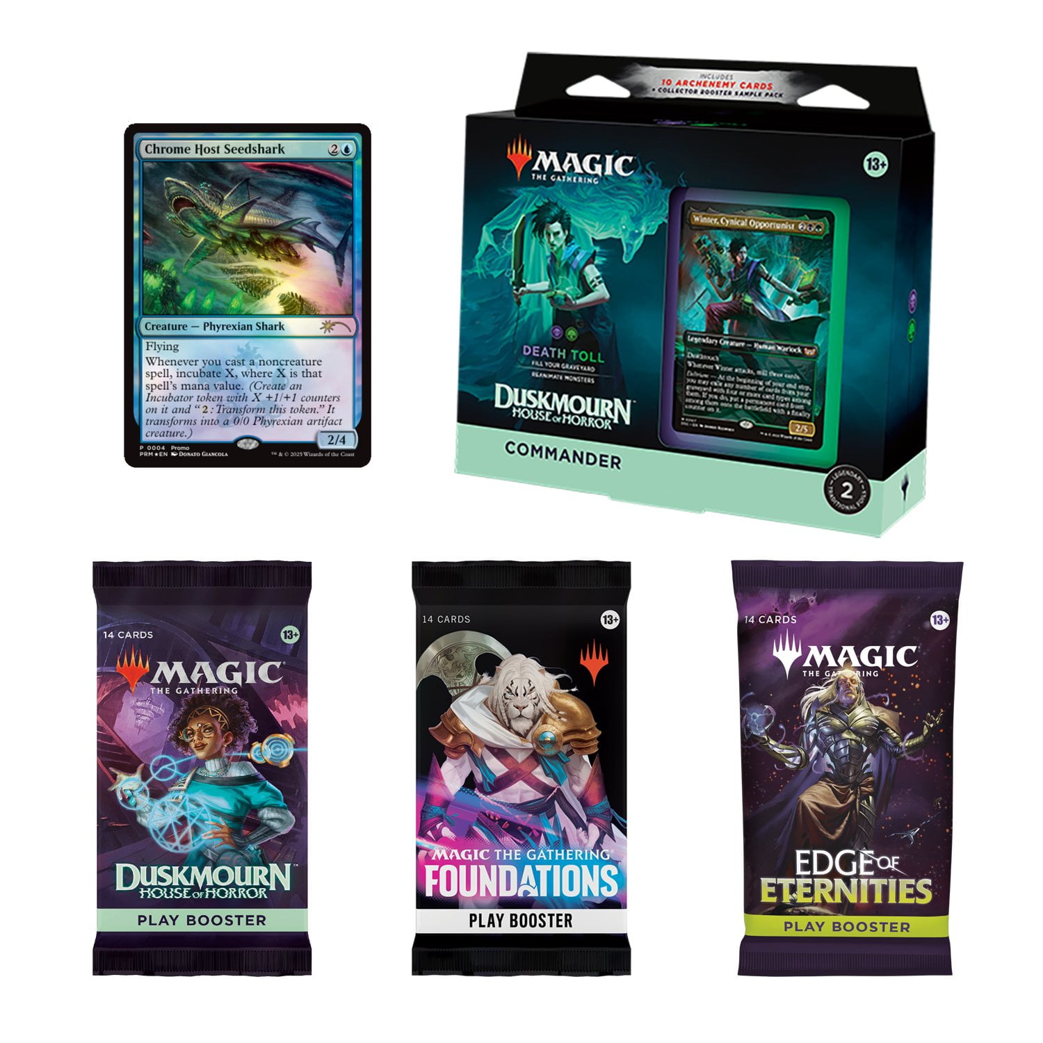 Magic: The Gathering Duskmourn Haunts & Horrors Commander Pack