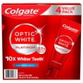 thumbnail image 1 of Colgate Optic White Platinum Teeth Whitening Toothpaste, 4.1 oz., 4 pk., 1 of 11