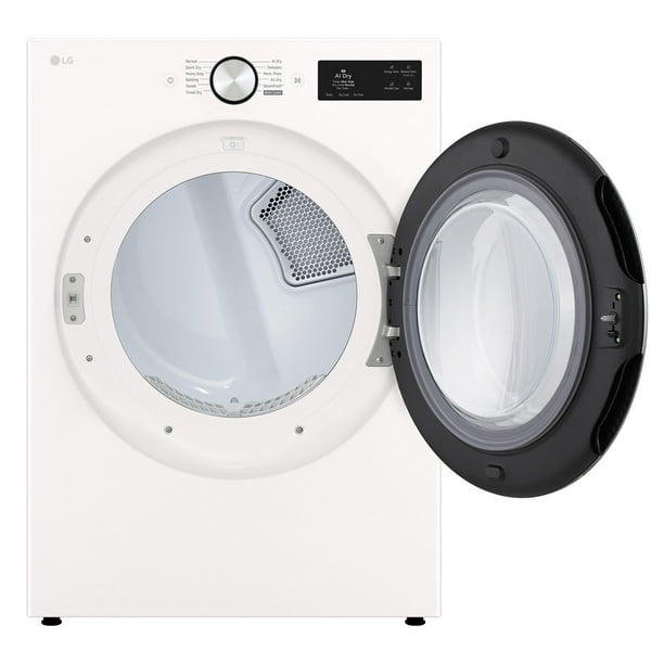 LG 7.4 cu. ft. Ultra Large Capacity Electric Dryer with AI Sensor
