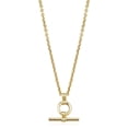 thumbnail image 1 of Toggle Pendant Necklace in 14K Gold, 1 of 5