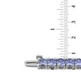 thumbnail image 4 of Tanzanite Tennis Bracelet in Sterling Silver, 4 of 5