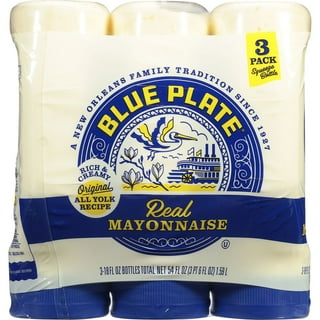 Blue Plate Real Mayonnaise, 18 oz., 3 pk.
