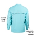 thumbnail image 5 of Habit Men's Long Sleeve 50+ UPF Fishing Shirt, 5 of 9