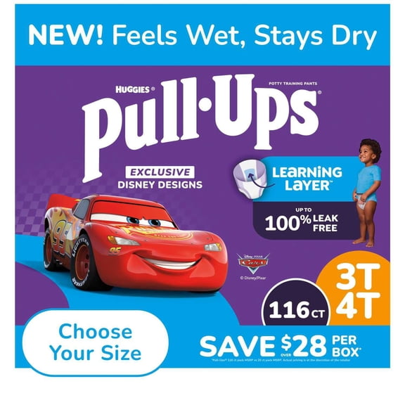 Pull-Ups Training Pants for Boys, Sizes 2T-6T
