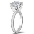 thumbnail image 2 of 4.07 CT T.W. Round Cut Solitaire Diamond Ring in 18K Gold, 2 of 5