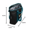 thumbnail image 4 of Logo Brands Jacksonville Jaguars Gameday Insulated Tote, 4 of 4