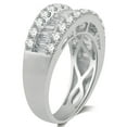 thumbnail image 2 of Semi Eternity Diamond Band in 14K Gold, 2 of 5