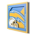 thumbnail image 1 of YouTheFan NFL 12” x 12” 3D Logo Wall Art, 1 of 5