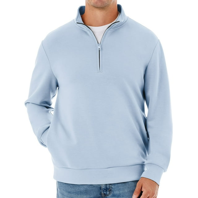 Member's Mark Men's Sandwash Quarter-Zip Pullover