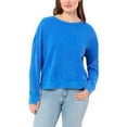 thumbnail image 1 of Seven7 Women's Long Sleeve Waffle Crewneck Top, 1 of 7