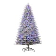 thumbnail image 4 of Member's Mark 9' Flocked Silverthorn Pre-Lit Christmas Tree, 4 of 10