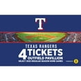 thumbnail image 1 of MLB Texas Rangers, Four (4) Outfield Pavillion Tickets eVoucher, 1 of 1