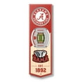 thumbnail image 1 of YouTheFan Alabama Crimson Tide 6"x19" 3D Stadium View Banner, 1 of 6