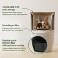 thumbnail image 11 of Dupray Air Purifier with Planter and Custom Walnut Accent Table Design, 11 of 11
