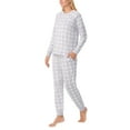 thumbnail image 2 of DKNY Women's 2-Piece Pullover and Jogger Pajama Set, 2 of 7